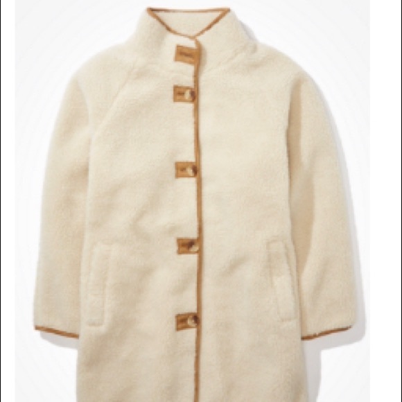 American eagle Sherpa jacket NWT size M - Picture 2 of 3